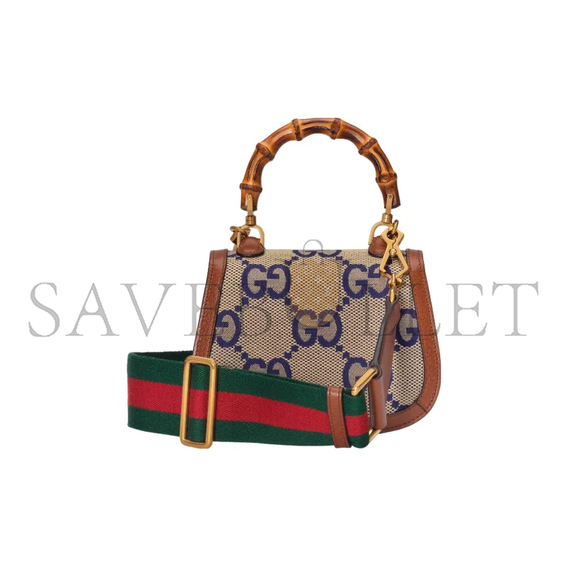 G*u*i bamboo 1947 jumbo gg mini bag 686864 (17*12*7.5cm)